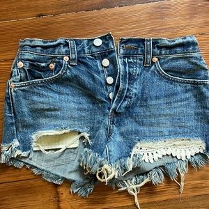 Free people cut off shorts